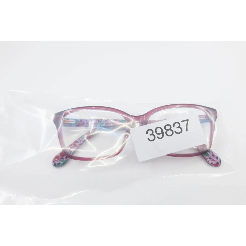 Kate Spade Miriam/G LHF Purple Floral Eyeglasses Frames 52-16-140